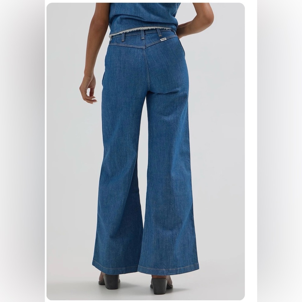 Wrangler Women's high rise trouser Jeans size 32/32 NWT - Picture 2 of 7